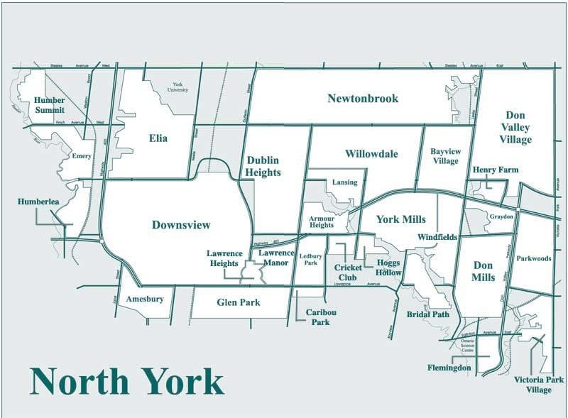რუკა ჩრდილოეთ York