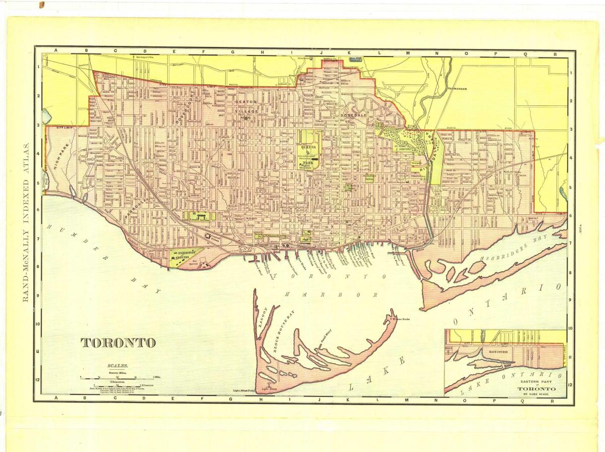 რუკა საქართველოს ისტორიული ტორონტოში