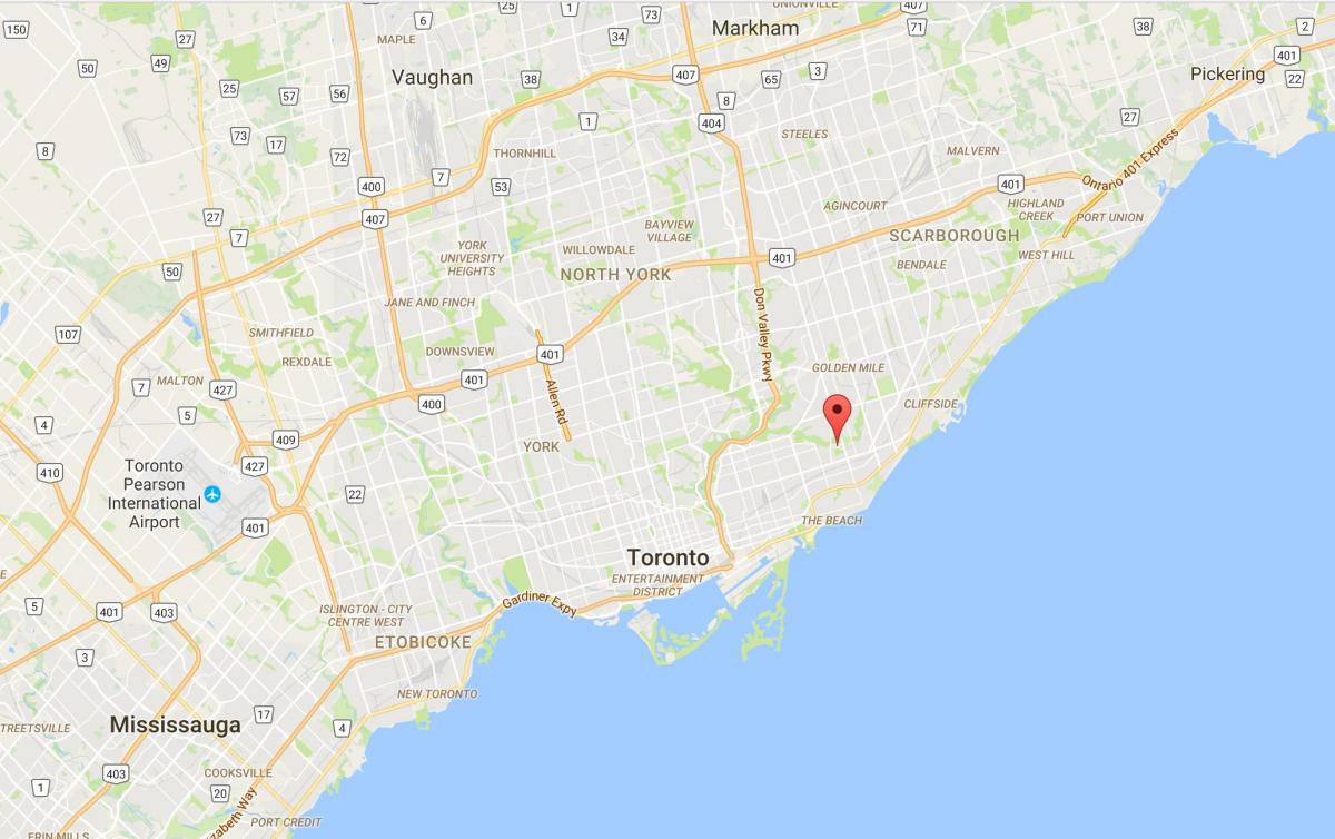 რუკა ნახევარმთვარის კალო-უბანი), Toronto