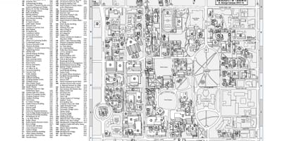 რუკა ტორონტოს უნივერსიტეტი ქ ჟორჟ campus