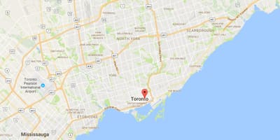 რუკა ძველი კალო-უბანი), Toronto
