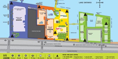 რუკა Harbourfront ცენტრი
