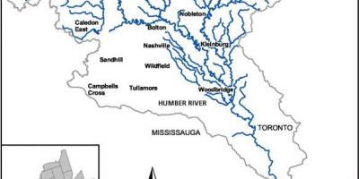 რუკა Humber, მდინარე
