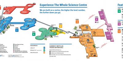 რუკა Ontario მეცნიერებათა ცენტრი