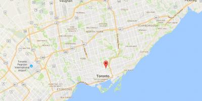 რუკა St. James კალო-უბანი), Toronto