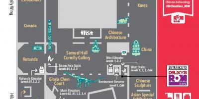 რუკა ონტარიოს სამეფო მუზეუმის დონე 1