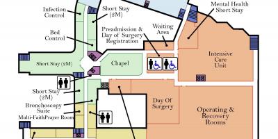 რუკა წმინდა იოსების ჯანმრთელობის ცენტრი ტორონტოში დონე 2